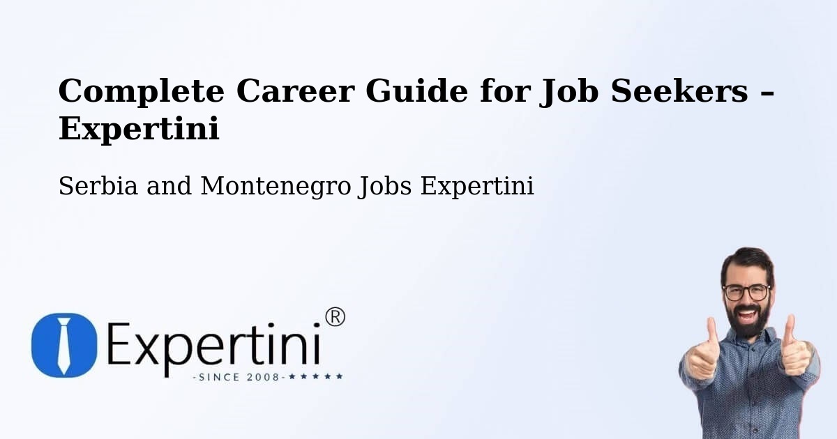 Career Guide for Job Seekers – Rosetown - Rosetown, Serbia and Montenegro Jobs Expertini